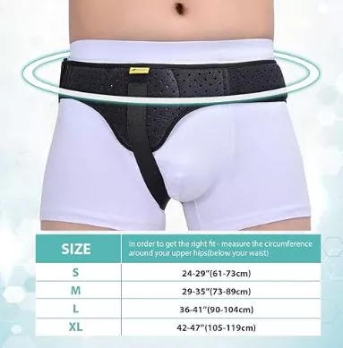 Taimakon takalmin gyaran kafa na Hernia Belt