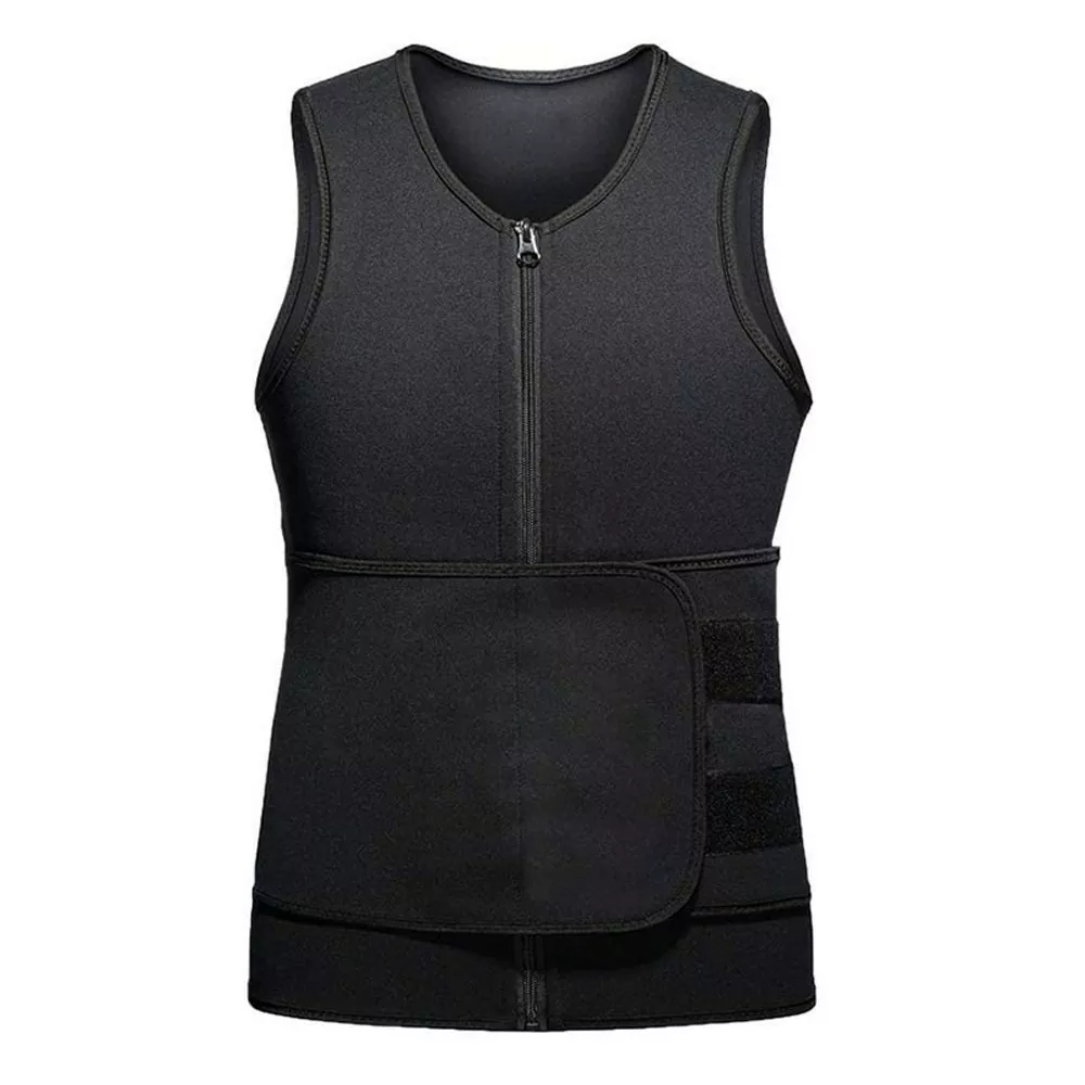 Slim Fit Sleeveless Sauna Suit
